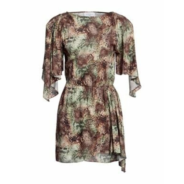 ̵ ѥ ǥ ԡ ȥåץ Mini dresses Green