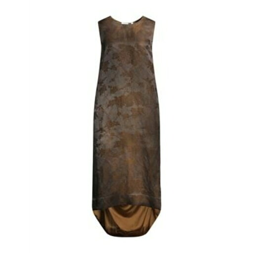 【送料無料】 ユマ・ワン レディース ワンピース トップス Midi dresses Brown 【送料無料】 ユマ・ワン レディース ワンピース トップス Midi dresses Brown