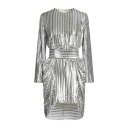 【送料無料】 サンドラ・マンソー レディース ワンピース トップス Mini dresses Silver