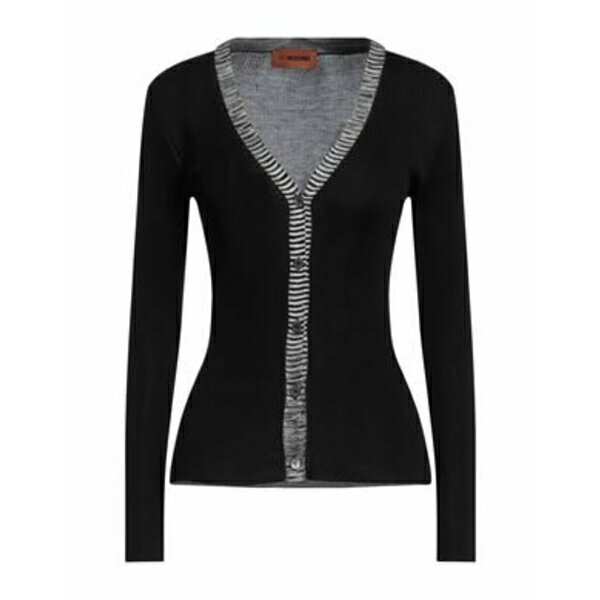 【送料無料】 ミッソーニ レディース カーディガン アウター Cardigans Black