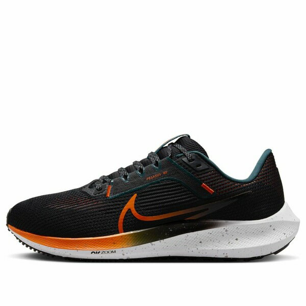 Nike ナイキ メンズ スニーカー 【Nike Air Zoom Pegasus 40 'Black Orange' FQ8723-010】 サイズ US_6.5(24.5cm)