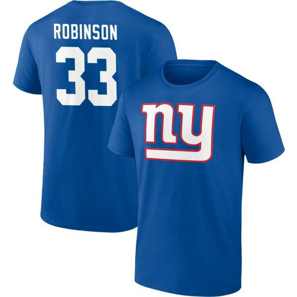 եʥƥ  T ȥåץ New York Giants Fanatics Branded Team Authentic Personalized Name &Number TShirt Royal