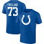 եʥƥ  T ȥåץ Indianapolis Colts Fanatics Branded Team Authentic Personalized Name &Number TShirt Royal