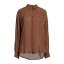 ̵ ꥹ ڥꥶ ǥ  ȥåץ Shirts Brown