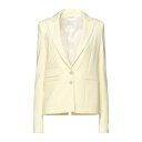 PATRIZIA PEPE パトリツィア ペペ ジャケット＆ブルゾン アウター レディース Suit jackets Light yellow