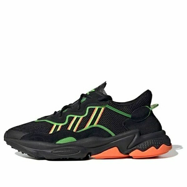 adidas アディダス メンズ スニーカー 【adidas Ozweego 'Black Green Orange' EE5696】 サイズ US_5.5(23.5cm)