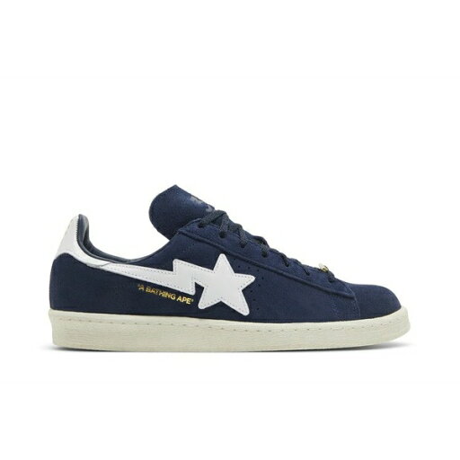 adidas アディダス メンズ スニーカー 【BAPE x Campus 80s '30th Anniversary - Navy'】 サイズ US_10.5(28.5cm) adidas アディダス メンズ スニーカー 【BAPE x Campus 80s '30th Anniversary - Navy'】 サイズ US_10.5(28.5cm)