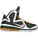 Nike ナイキ メンズ スニーカー 【Nike LeBron 9 Miami Hurricanes】 サイズ US_8(26.0cm) White/White-Gorge Green-Total Orange(4)