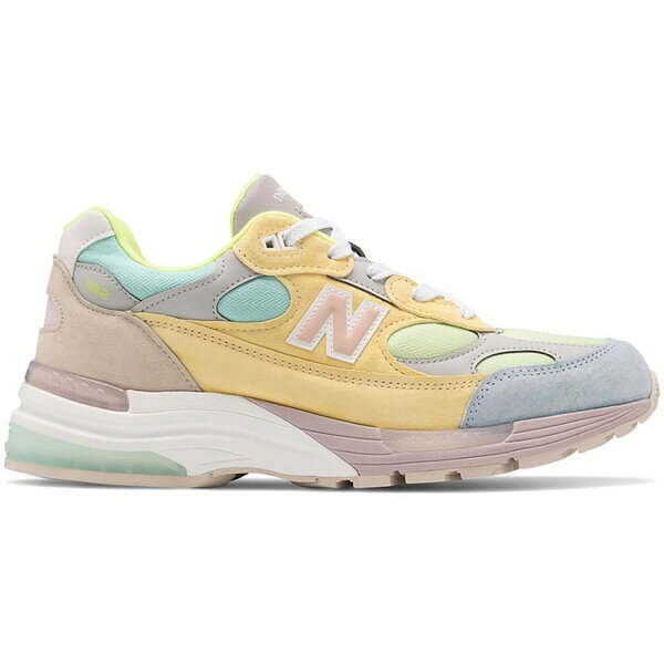 New Balance ニューバランス メンズ スニーカー 【New Balance 992 Yellow Beige】 サイズ US_5.5(23.5cm) Yellow/Beige-Green