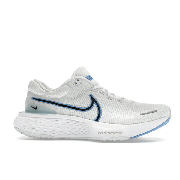 Nike ナイキ メンズ スニーカー 【Nike ZoomX Invincible Run Flyknit 2 White University Blue】 サイズ US_9(27.0cm) White/Black/University Blue