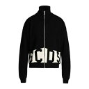 【送料無料】 ジーシーディーエス メンズ ニット&セーター アウター Cardigans Black