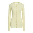 【送料無料】 ジル・サンダー レディース カーディガン アウター Cardigans Yellow