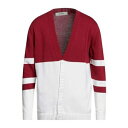 【送料無料】 アルファス テューディオ メンズ カーディガン アウター Cardigans Red