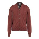 【送料無料】 アルファス テューディオ メンズ カーディガン アウター Cardigans Brown