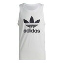 adidas アディダス メンズ スニーカー 【adidas originals Adicolor Classics Trefoil Tank Top 'White' IA4808】 サイズ US_M_XXL