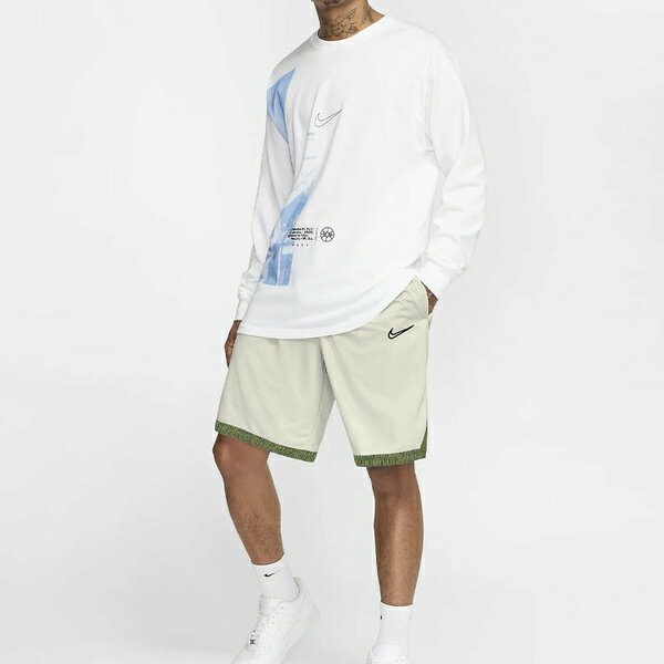 Nike ナイキ メンズ スニーカー 【Nike Cozy Breathable Basketball Shorts White BV9447-134】 サイズ US_M_L