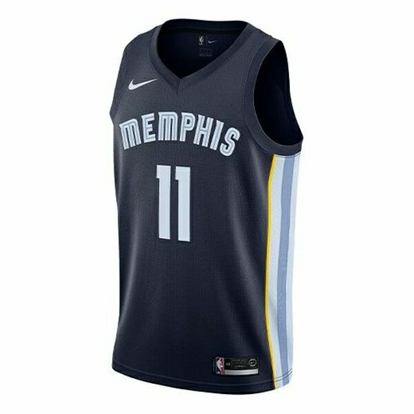 Nike ʥ  ˡ Nike NBA Team limited Jersey SW Fan Edition Gray Memphis Grizzlies 11 Navy Blue Dark blue 864485-420  US_M_L