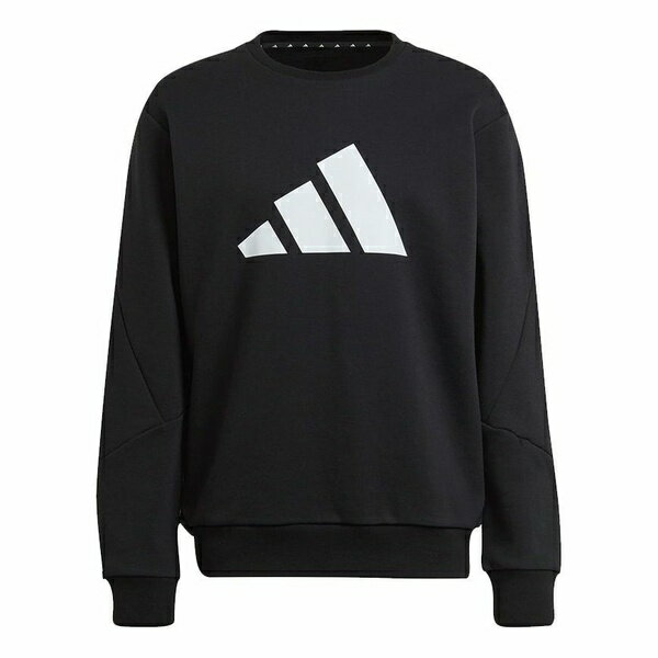 adidas アディダス メンズ スニーカー 【Men's adidas Fi Wtr Crew Large Logo Printing Sports Round Neck Pullover Black H46507】 サイズ US_M_XXL