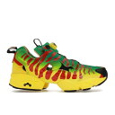 Reebok リーボック メンズ スニーカー 【Reebok Instapump Fury Jurassic Park】 サイズ US_M_13 Green/Yellow/Red-Black