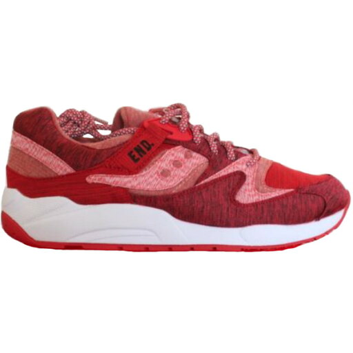 Saucony サッカニー メンズ スニーカー 【Saucony Grid 9000 End Red Noise】 サイズ US_7(25.0cm) Red/White Saucony サッカニー メンズ スニーカー 【Saucony Grid 9000 End Red Noise】 サイズ US_7(25.0cm) Red/White