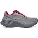 Saucony サッカニー メンズ スニーカー 【Saucony Hurricane 24 Cloud Carbon Red】 サイズ US_7.5(25.5c...