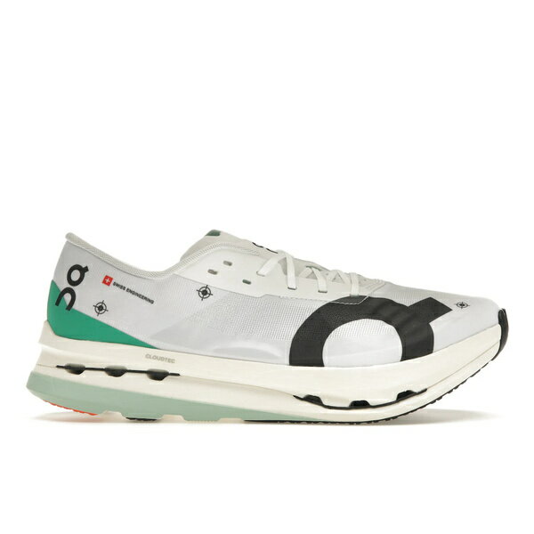 On オン メンズ スニーカー 【On CloudBoom Echo 3 Undyed White Mint】 サイズ US_10.5(28.5cm) Undyed White/Mint