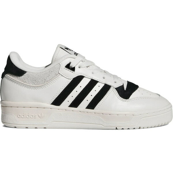 adidas アディダス レディース スニーカー 【adidas Rivalry Low 86 Cloud White Core Black (Women's)】 サイズ US_7(24.0cm) Cloud White/Core Black/Wonder White