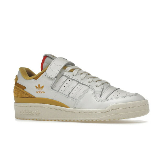 adidas アディダス メンズ スニーカー 【adidas Forum 84 Low Victory Gold】 サイズ US_10.5(28.5cm) Cream White/Victory Gold/Red