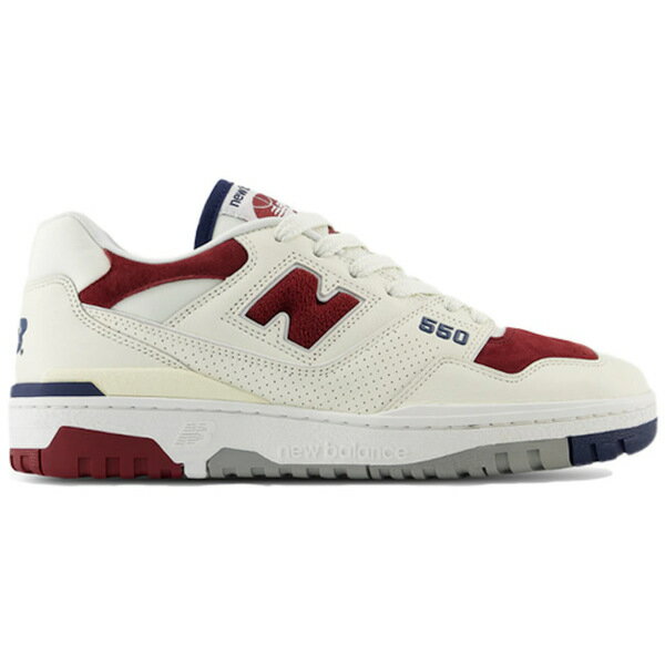 New Balance ニューバランス メンズ スニーカー 【New Balance 550 Maroon Navy】 サイズ US_10(28.0cm) White/Maroon/Navy