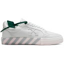 OFF-WHITE オフホワイト メンズ スニーカー 【OFF-WHITE Low Vulcanized Calf Leather Medium Grey】 サ...
