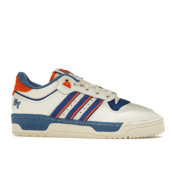 adidas アディダス メンズ スニーカー 【adidas Rivalry Low 86 New York White Tint】 サイズ US_10(28.0cm) White Tint/Royal Blue/Orange