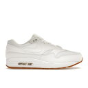 Nike ナイキ メンズ スニーカー 【Nike Air Max 1 White Gum Sole】 サイズ US_10.5(28.5cm) White/White-White(4)