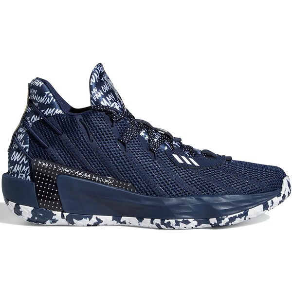 adidas アディダス メンズ スニーカー 【adidas Dame 7 I Am My Own Fan Collegiate Navy】 サイズ US_M_13.5 Collegiate Navy/Silver Metallic/Collegiate Navy