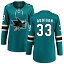 եʥƥ ǥ ˥ե ȥåץ San Jose Sharks Fanatics Branded Women's Home Breakaway Custom Jersey Teal