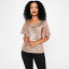 ̵ ӥ ǥ  ȥåץ Biba Sequin Top Blush