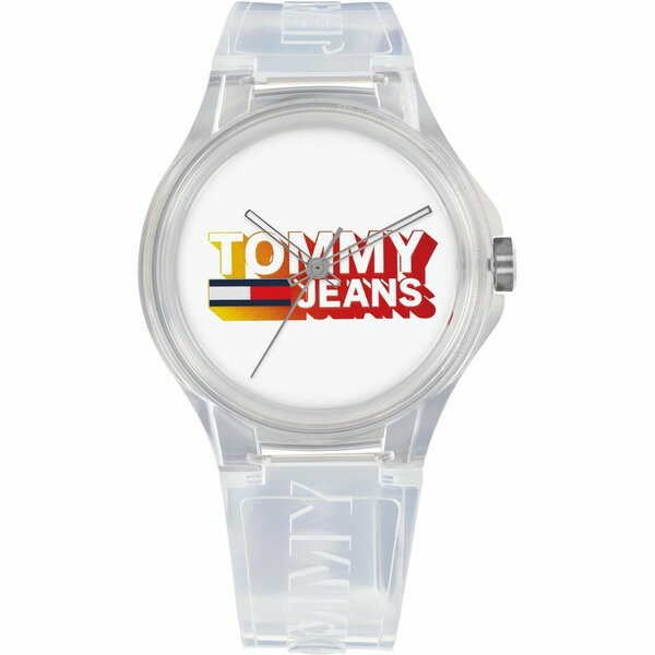 【送料無料】 トミー ヒルフィガー レディース 腕時計 アクセサリー Unisex Tommy Jeans Watch White