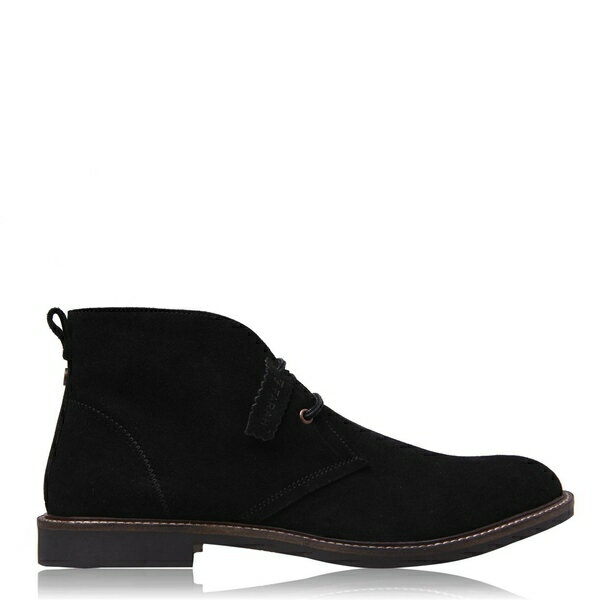 yz t@[[ Y u[c V[Y Briggs Desert Boots Black Suede