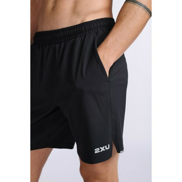 楽天asty【送料無料】 2XU メンズ カジュアルパンツ ボトムス Aero Shorts7 Sn34 Black