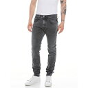 【送料無料】 リプレイ メンズ デニムパンツ ボトムス Hyperflex Anbass Slim Jeans Mid Grey Y83