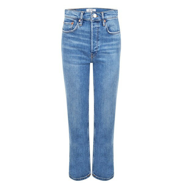 【送料無料】 レッドワン レディース デニムパンツ ボトムス 70s Stove Pipe Jeans Clas Faded Blue