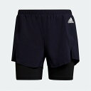 【送料無料】 アディダス レディース カジュアルパンツ ボトムス 2-in-1 Shorts Womens Legend Ink