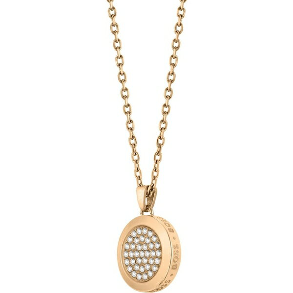 yz {X fB[X lbNXE`[J[Ey_ggbv ANZT[ Ladies Boss Jewellery Medallion Necklace Pink