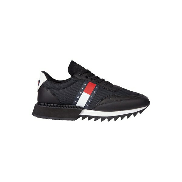 【送料無料】 トミーヒルフィガー メンズ ランニング スポーツ TOMMY JEANS MENS TRACK CLEAT Black BDS