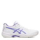 【送料無料】 アシックス レディース テニス スポーツ Gel-Game 9 Women's Tennis Shoes White/Amethyst