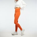 yz ~XKCfbh fB[X MX {gX MSGD Sports High Waisted Gym Leggings Orange