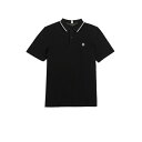 テッドベーカー ポロシャツ メンズ 【送料無料】 テッドベーカー メンズ ポロシャツ トップス Camden Polo Shirt Black