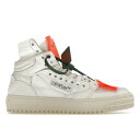 OFF-WHITE オフホワイト レディース スニーカー 【OFF-WHITE Off Court 3.0】 サイズ EU_41(26.5cm) Leather Canvas White White Orange (Women 039 s)