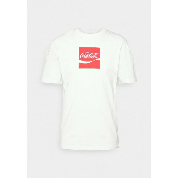 ジャック アンド ジョーンズ レディース Tシャツ トップス JORCOCA COLA MIX TEE CREW NECK UNISEX - Print T-shirt - cloud dancer