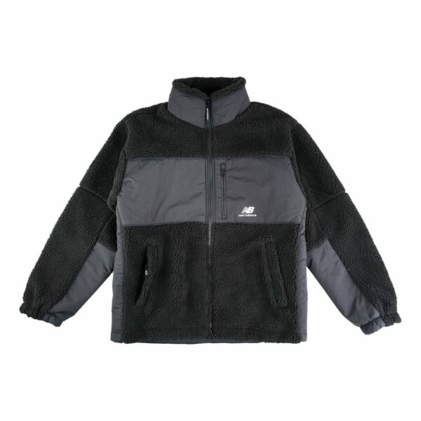 New Balance ˥塼Х  ˡ New Balance Lifestyle Cotton Warm Jacket 'Black Grey' MDA35013-BK  US_M_M