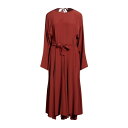 GJEJ@[j fB[X s[X gbvX Midi dresses Brick red